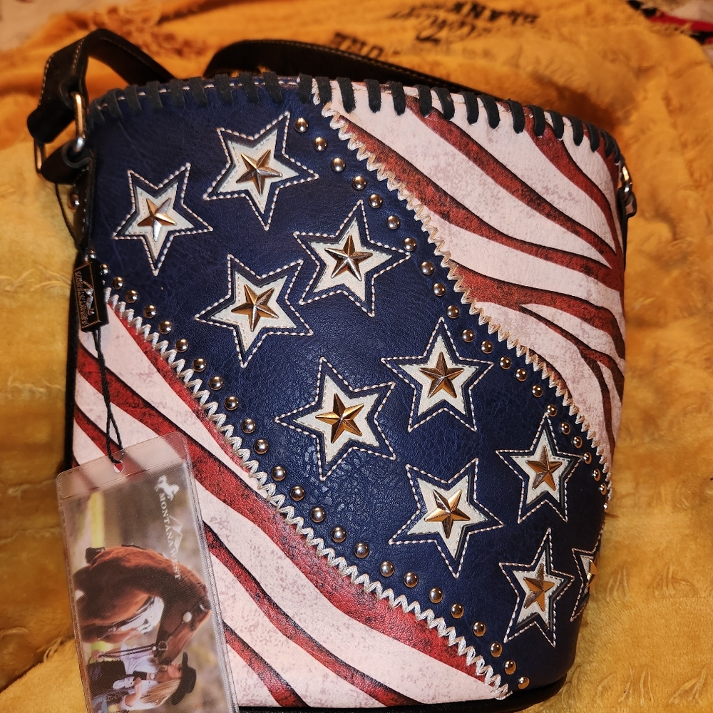 Flag purse